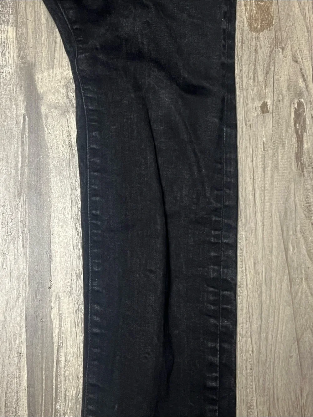 J.Crew Re-Imagined Flex Skinny Jeans Mens 36x30 Black Stretch Denim